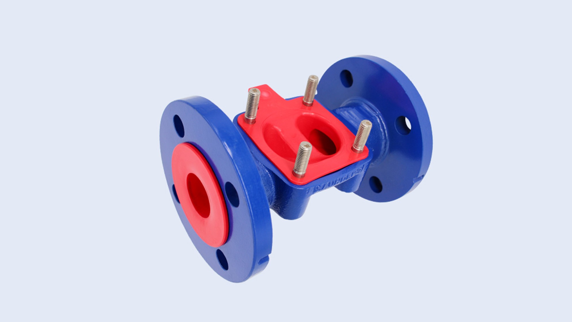 Saunders Diaphragm Valve ETFE Lined 